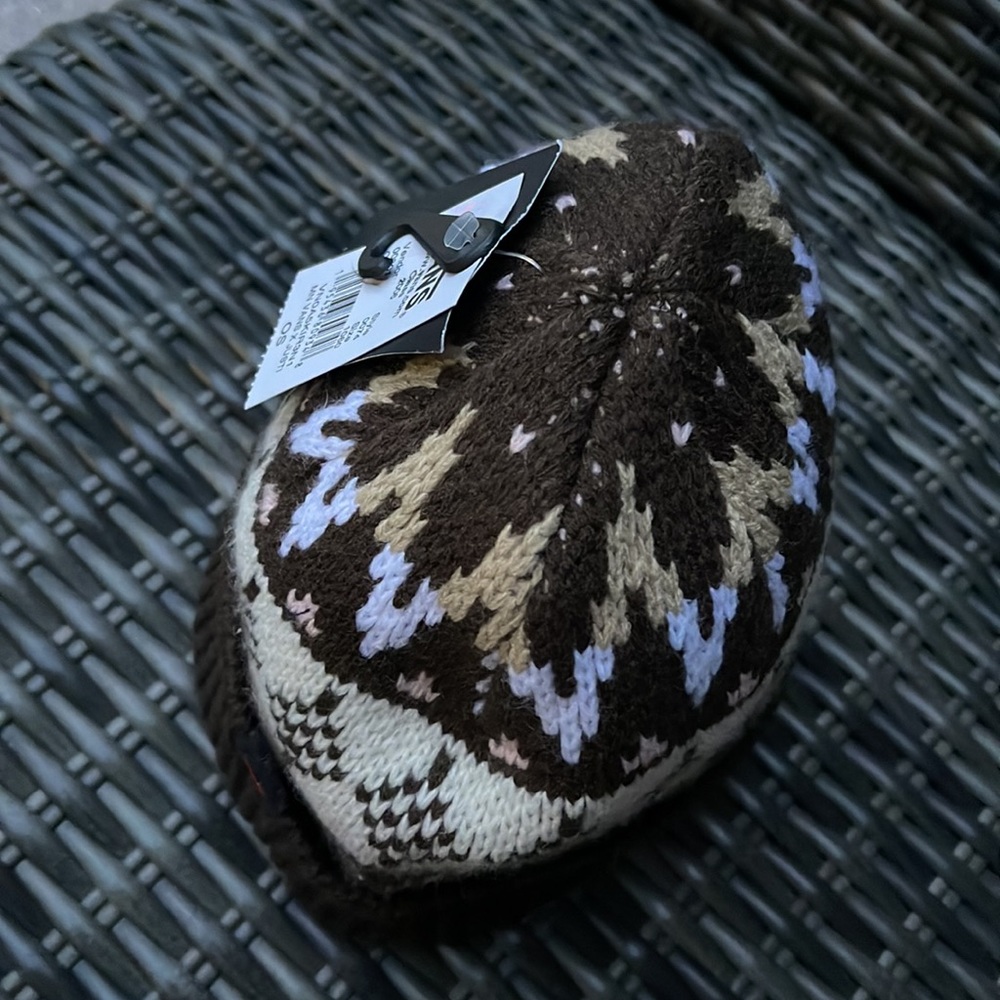 Vans MN VANS Jucti Brown Ornament Beanie Winter Fall Hat Women Men VN0A5KIR3N1 - Picture 12 of 16